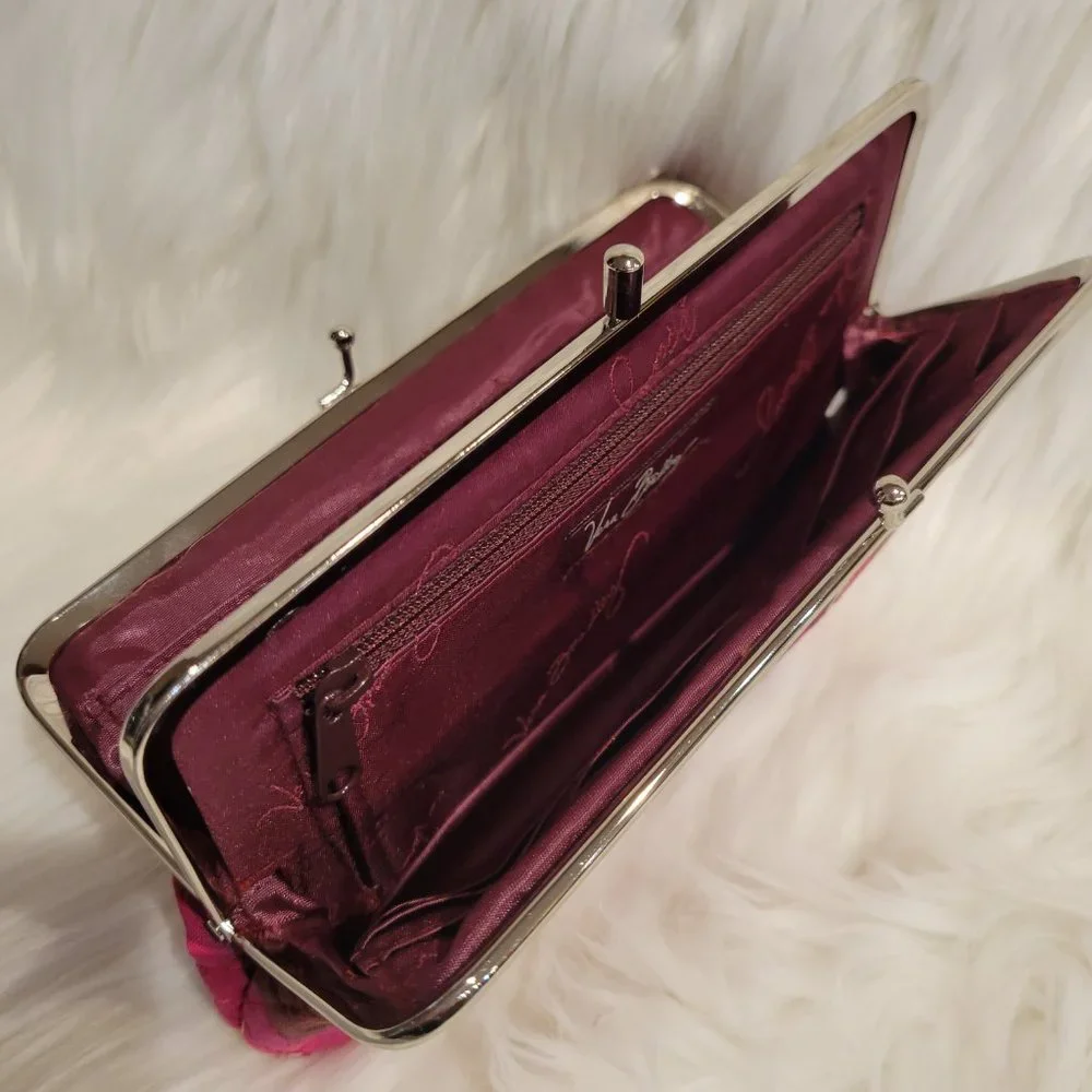 Vera Bradley “Carnaby” Floral Wallet - Picture 8 of 11
